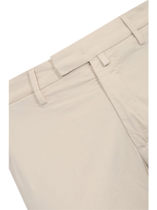 Pantalone in raso di cotone Gesso BRIGLIA | BG03 30012700103